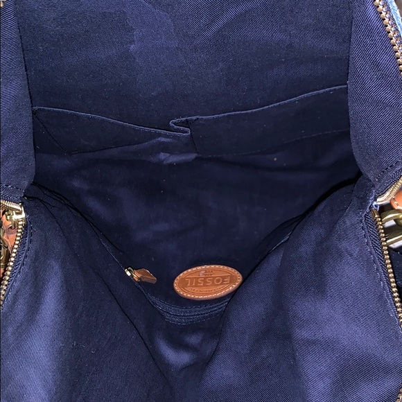 Fossil blue Taylor tote - Picture 4 of 8